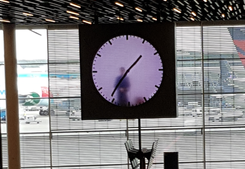 Behind the time